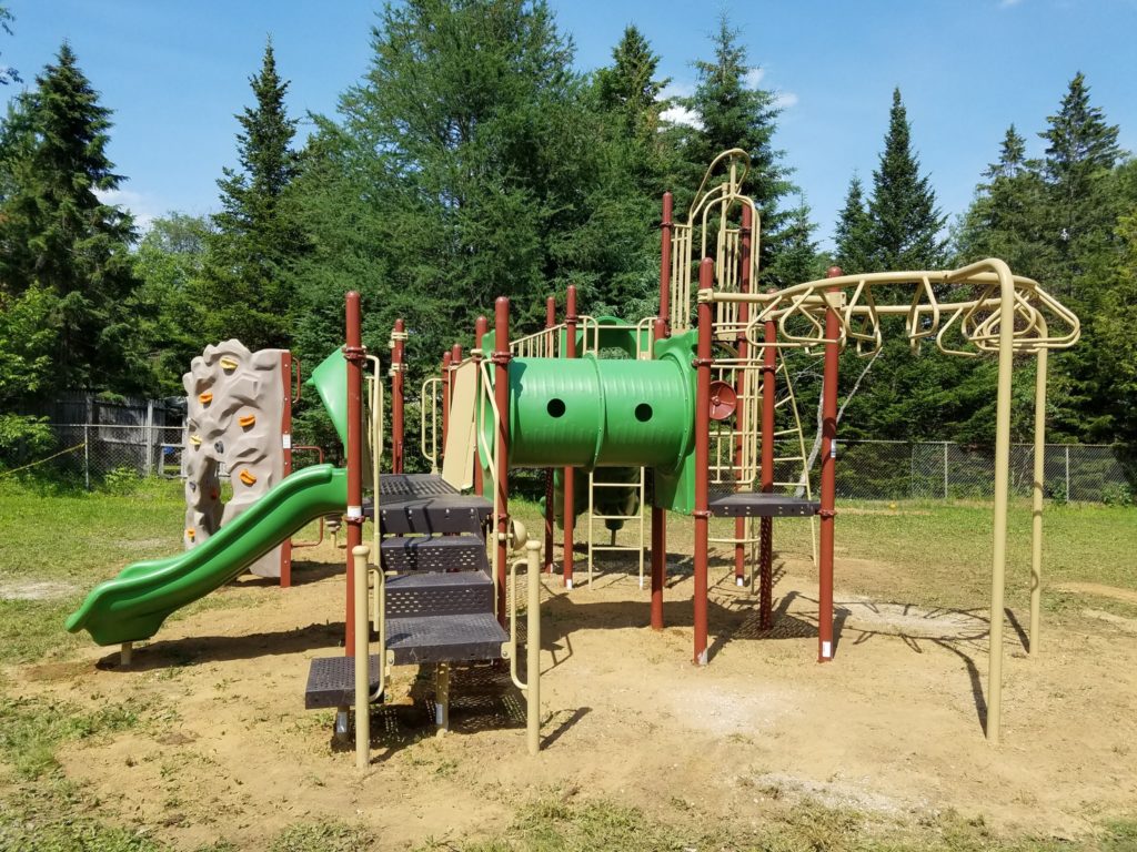 Playground construction rowe's landscaping